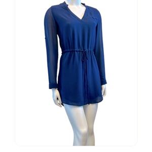 Naked Zebra Chic Navy Dress